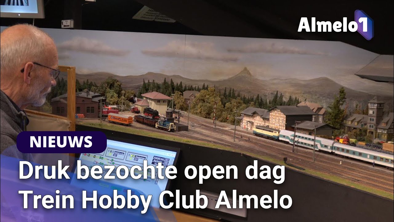 Geslaagde open dag Trein Hobby Club Almelo