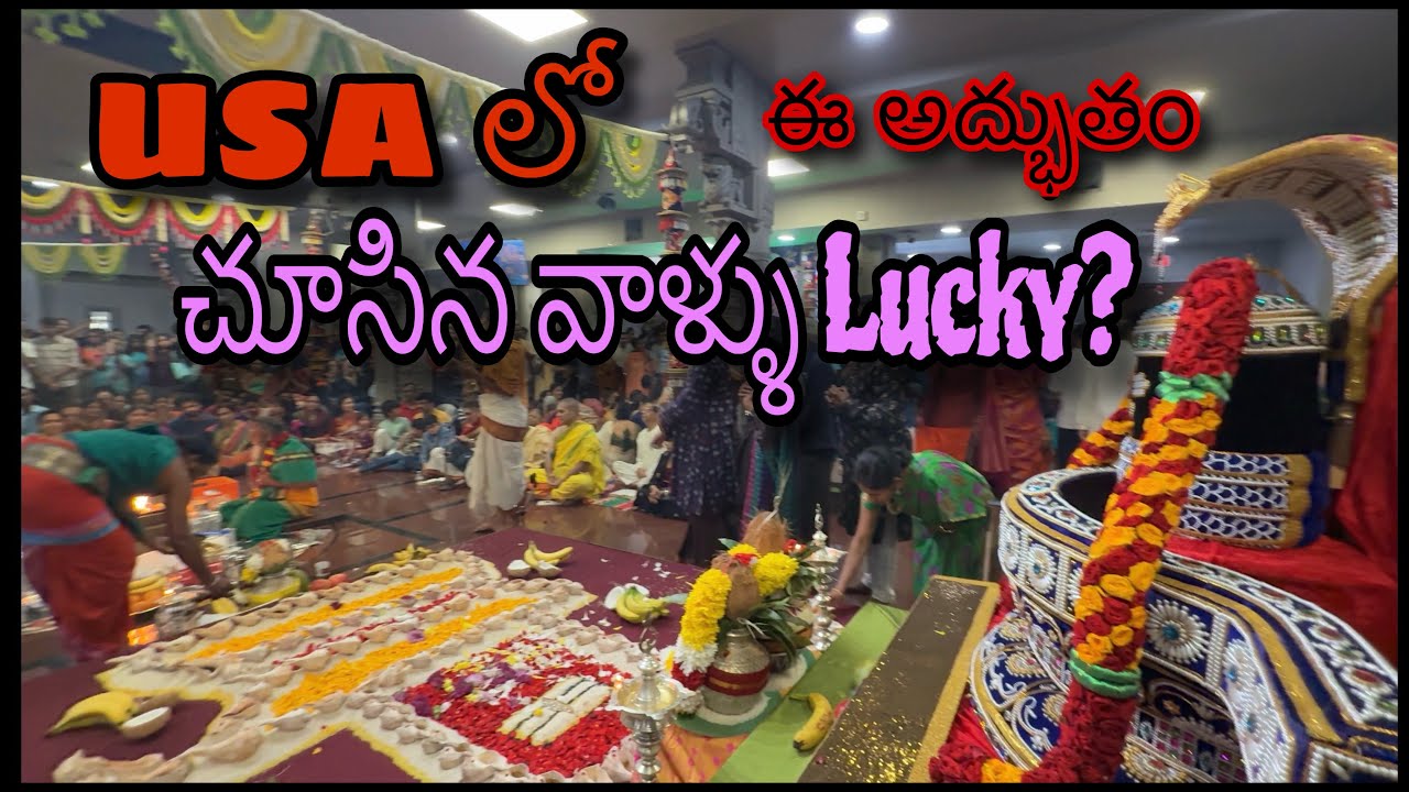 USA లో మహా శివ రాత్రి సెలెబ్రేషన్స్ | Sri Meenakshi Devasthanam Houston Texas | Srinu Anu Diaries