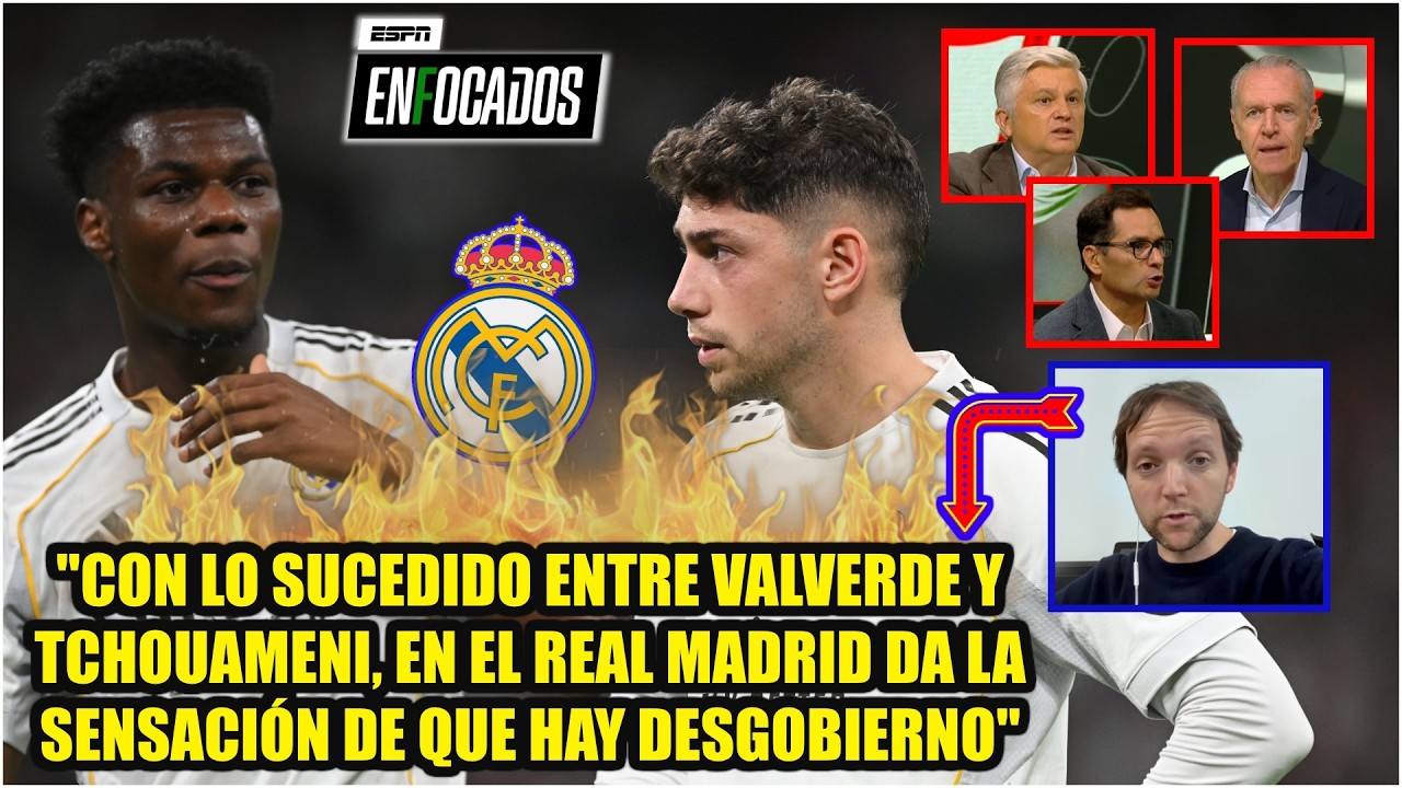 REAL MADRID SE DESMORONA: TRIFULCA entre VALVERDE y TCHOUAMENI. Se esperan SANCIONES | Enfocados
