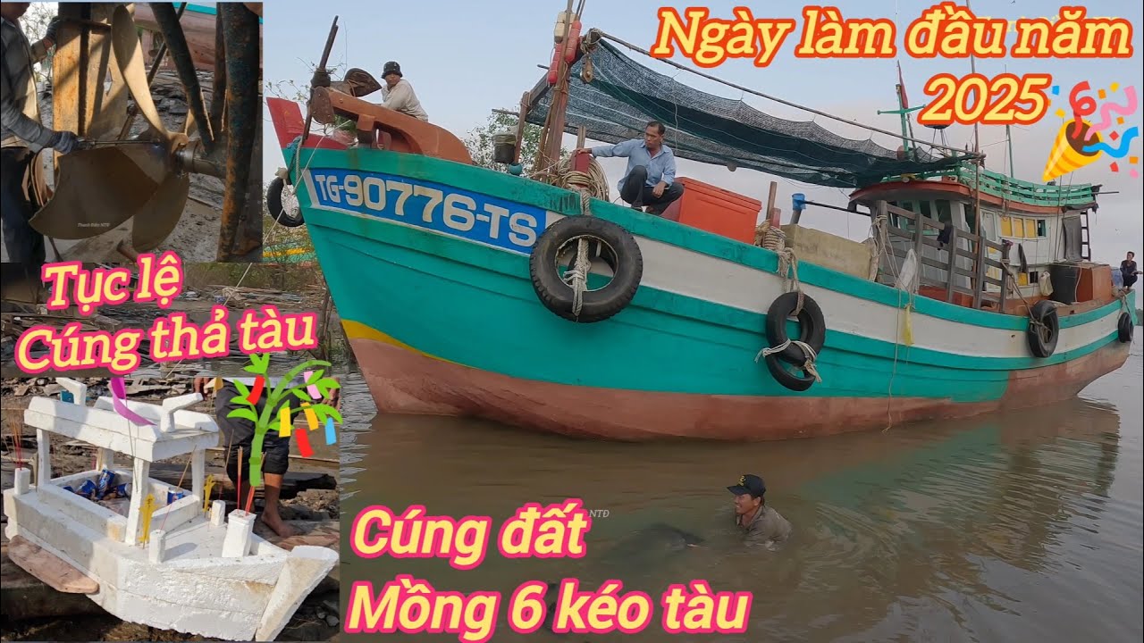 Xưởng tàu ngày mồng 4 và 6 tết năm 2025 có những việc gì.?