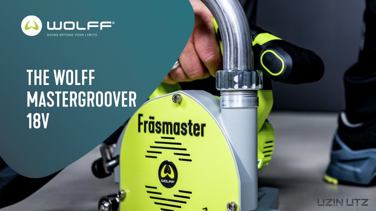 The WOLFF Mastergroover 18V