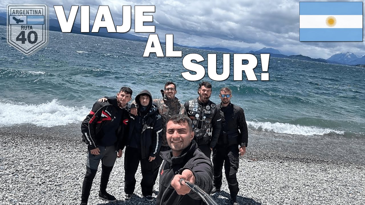 LLEGAMOS A BARILOCHE!!📍🛣️| VIAJE AL SUR EN MOTO #1