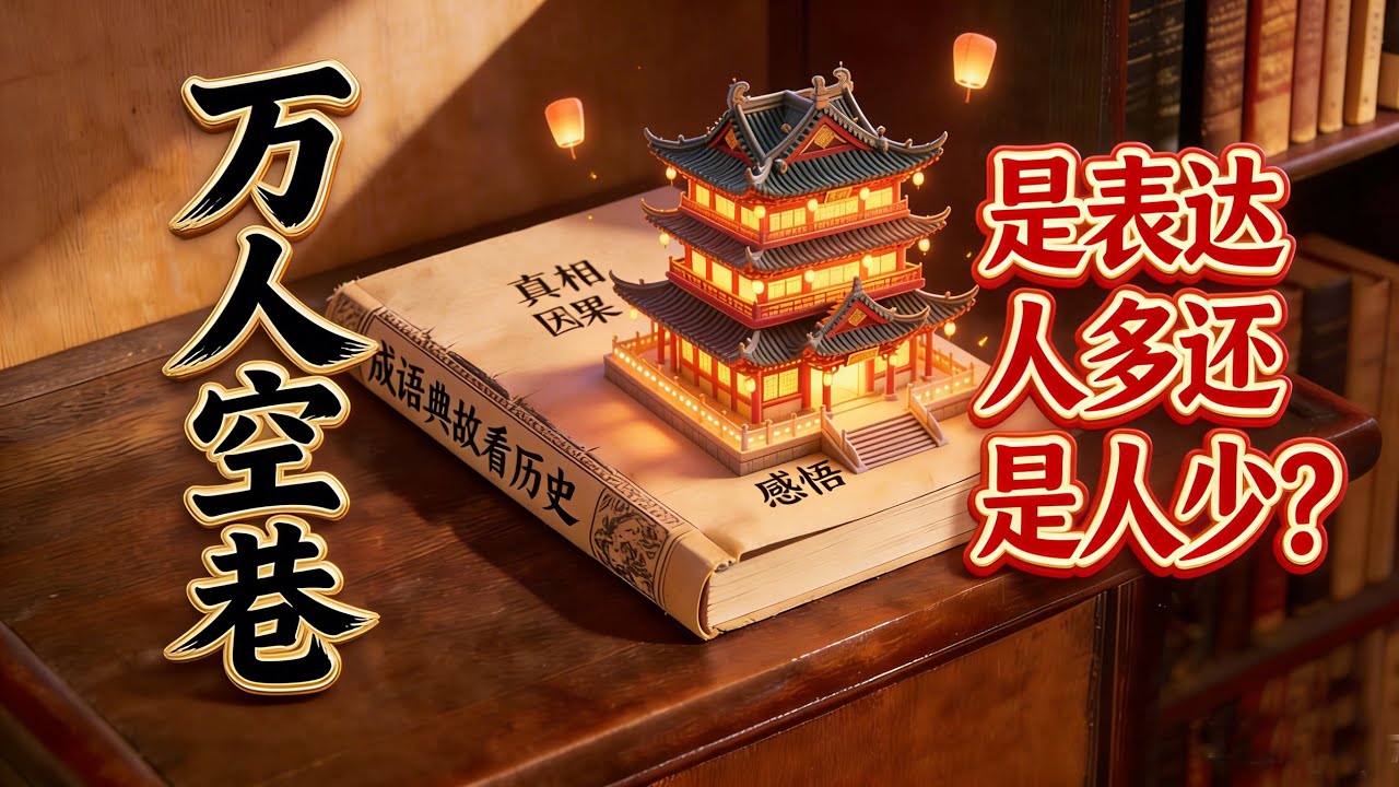 蘇軾寫的“萬人空巷”，到底是人多還是人少？通過成語看歷史《八月十七復登望海樓》