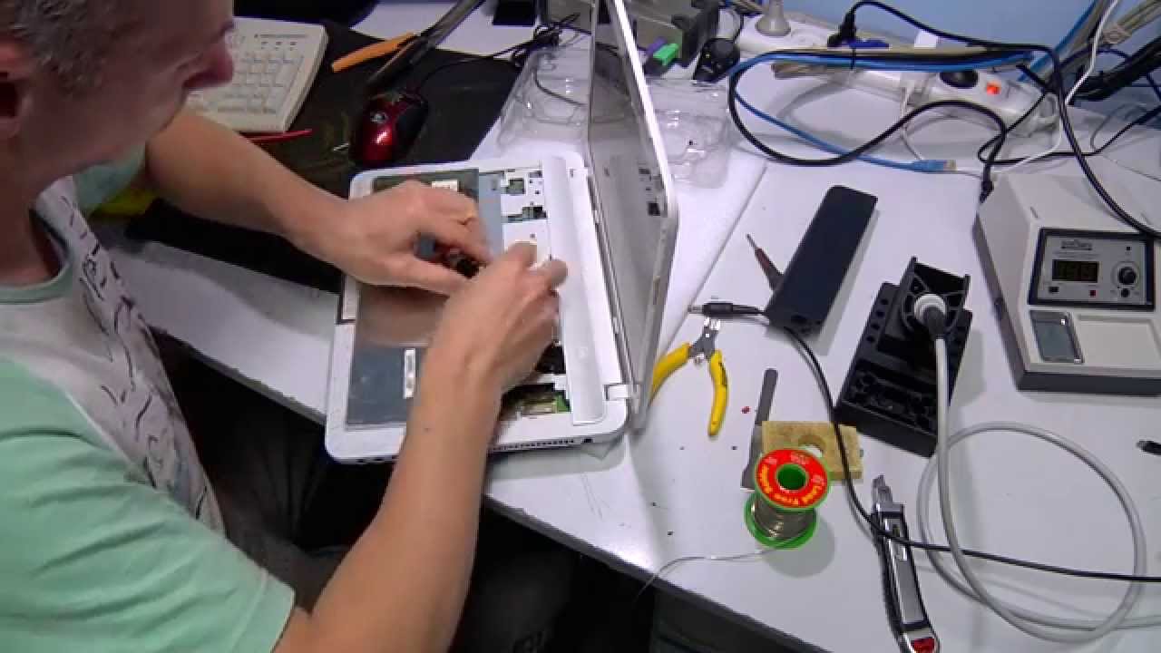 Toshiba Laptop Power Jack Repair or Replacement - How To on Youtube