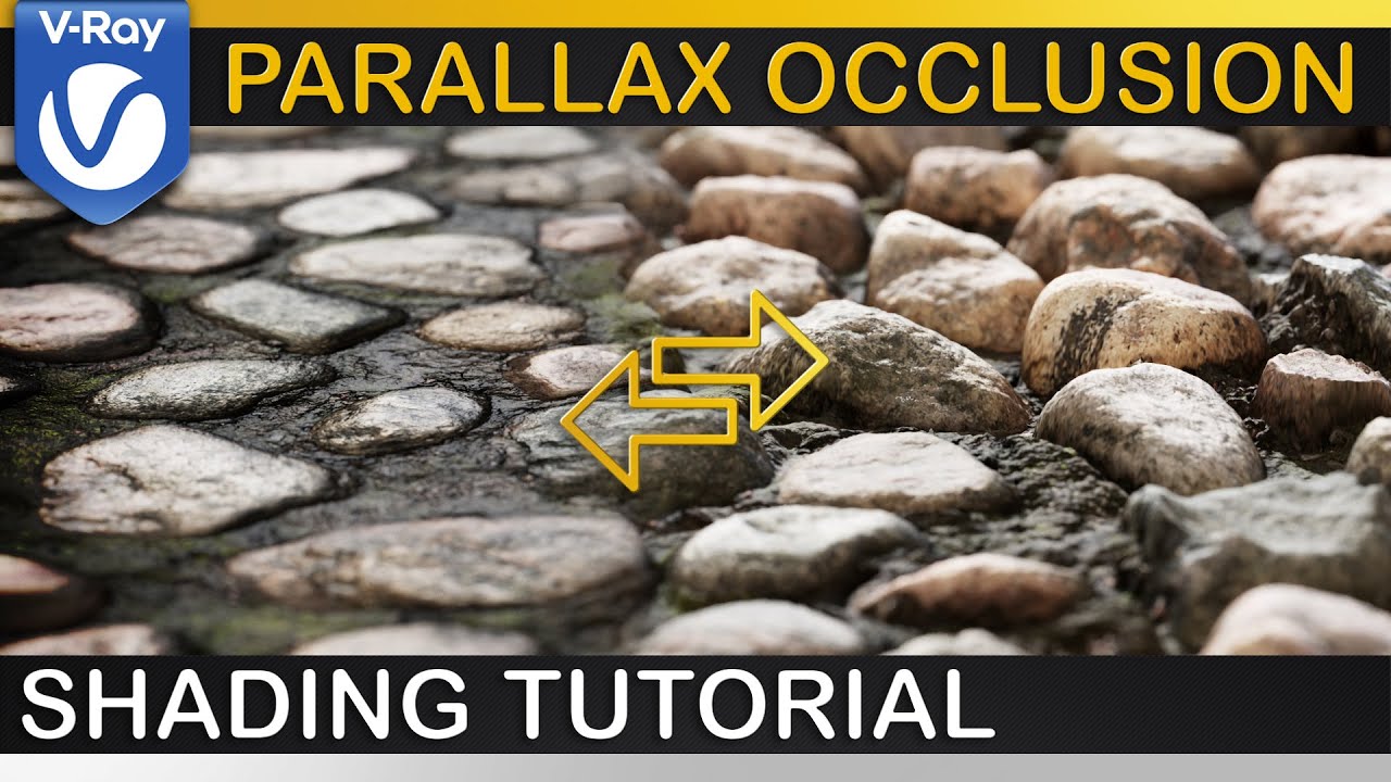 V-Ray | PARALLAX OCCLUSION - The better Normal Map?
