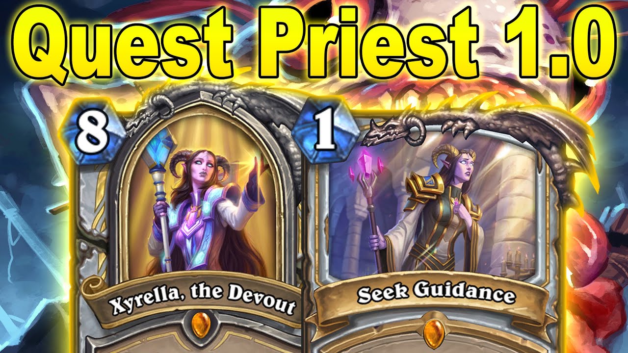 Quest Priest Climbs Legend Rank In September With Turbo Speed! Castle Nathria | Hearthstone