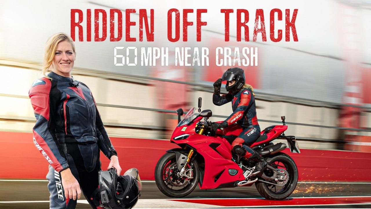 Ridden Off the Track at Donington! Ducati Panigale V2S Track Day Chaos