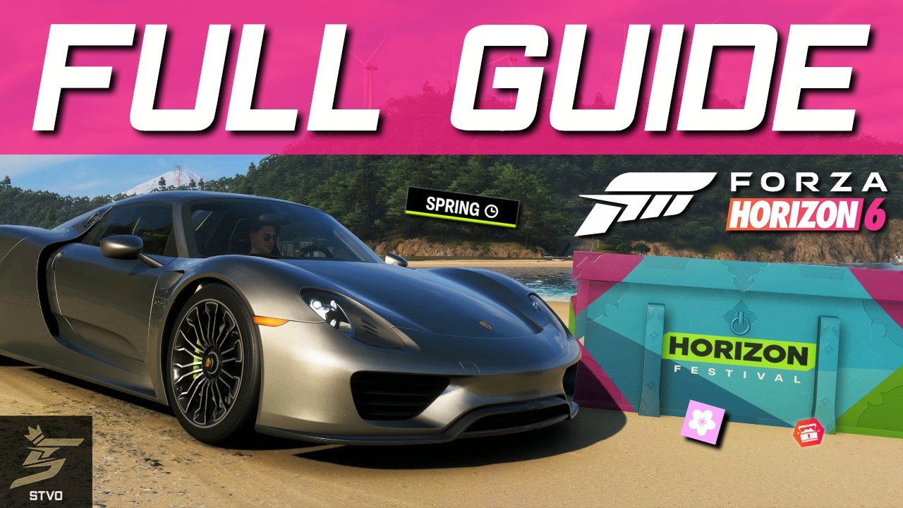Forza Horizon 6 TREASURE HUNT Ito Region (Spring Festival Playlist Treasure Chest Location)