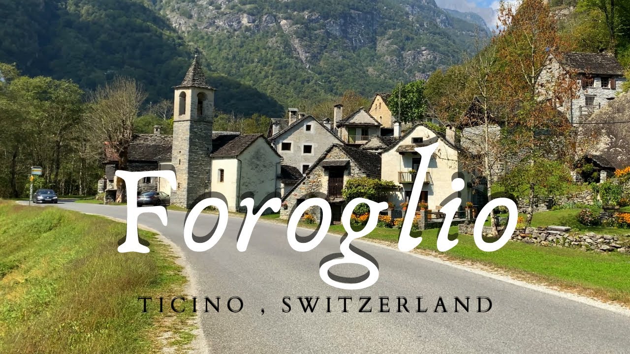 Foroglio waterfall (cascata di foroglio) ticino,switzerland