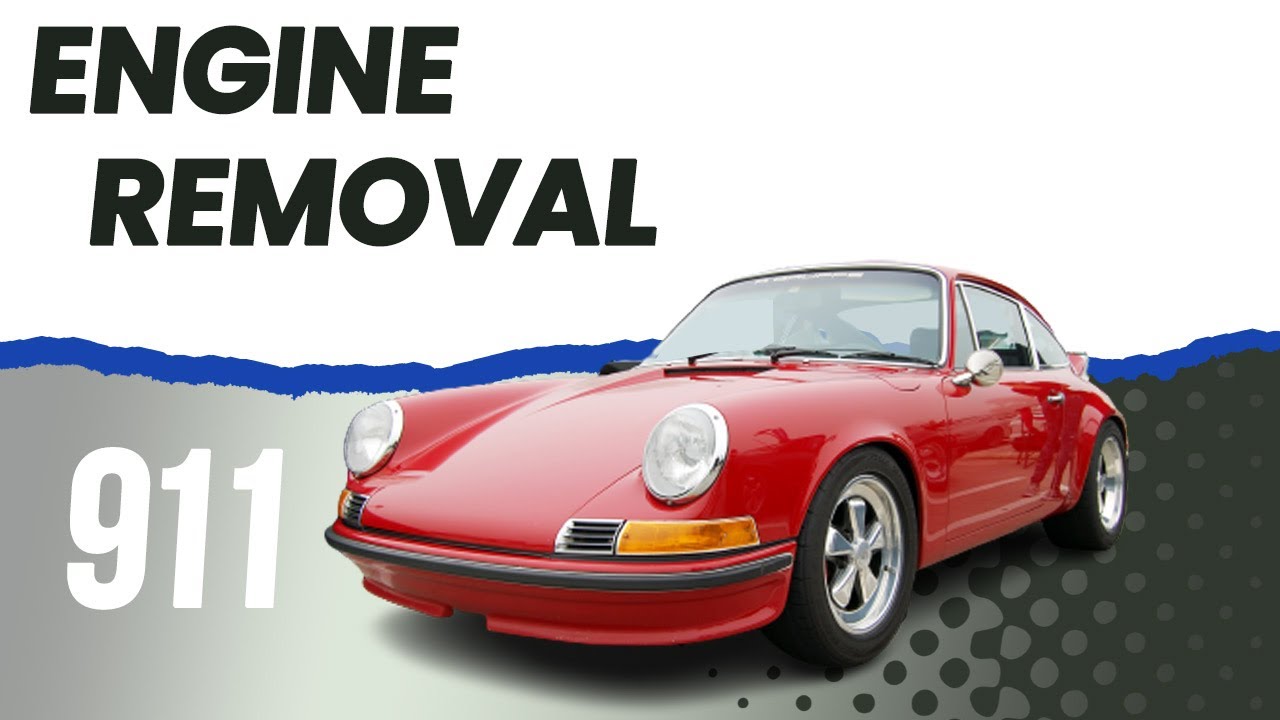 Porsche 911 Engine Removal (1965 - 1989)