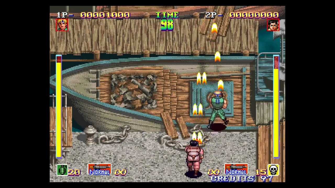 Shock Troopers arcade game Netplay-Valley Route