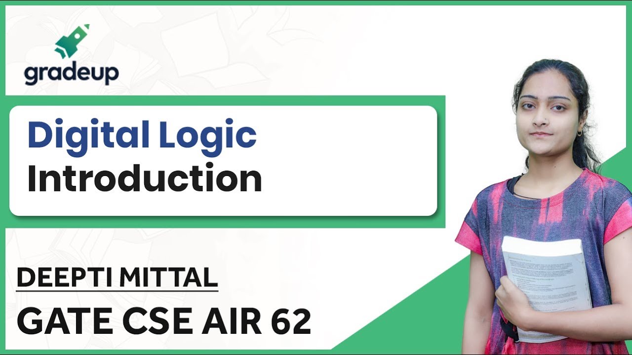 Digital Logic Design for GATE CSE 2019  Lecture, Basics, Syllabus, Book