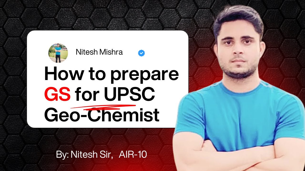 Preparation Guid of GS for UPSC Combined Geo-Scientist for Chemistry 2026 | UPSC Geo-chemist 2026