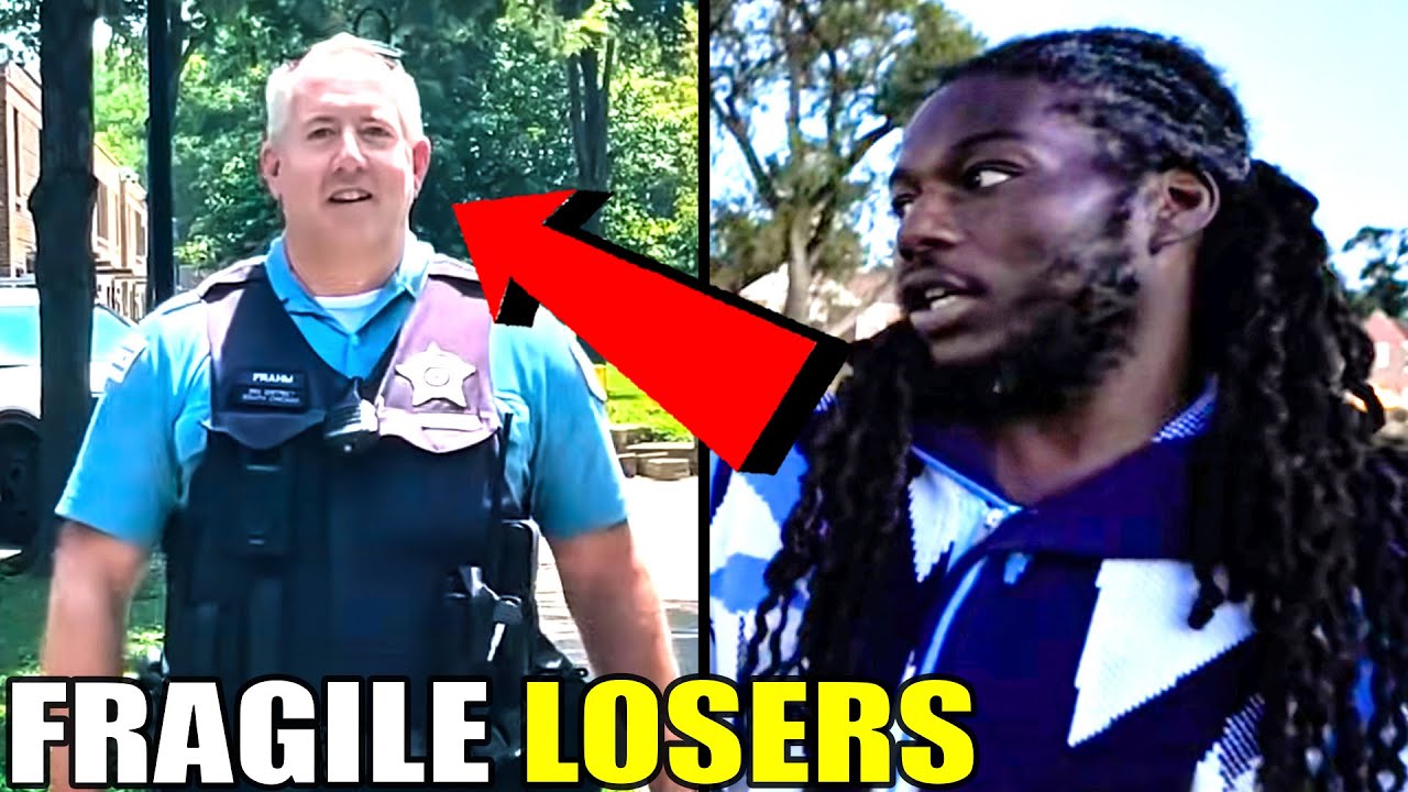 Protester Heckles & HUMILIATES Chicago Cops for Enabling ICE's Cruelty