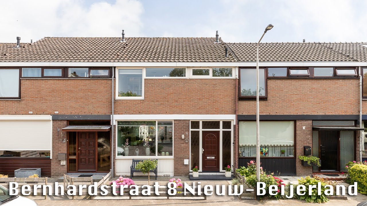 Door nokverhoging vergrote eengezinswoning | Bernhardstraat 8 Nieuw-Beijerland