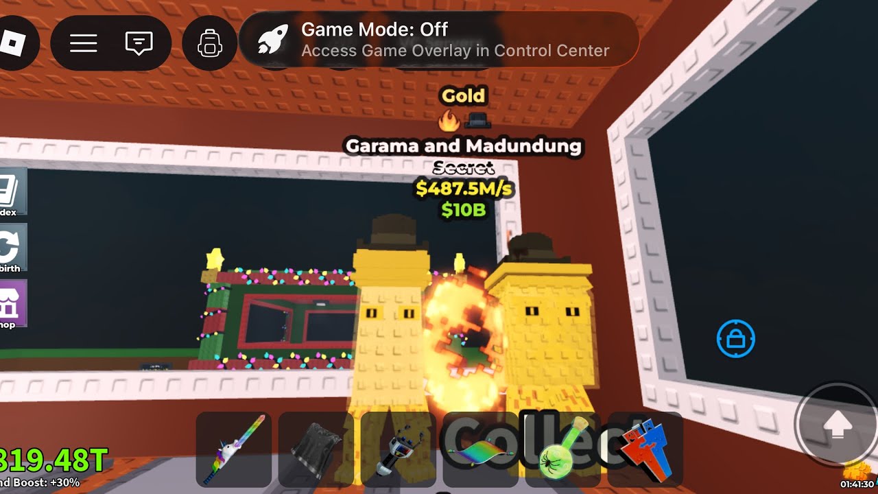 SAMMY SPAWNED A GARAMA IN MY SERVER