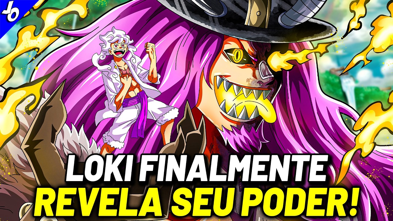 O SER MAIS FORTE DE ONE PIECE REVELADO! LOKI FINALMENTE REVELA SUA TRANSFORMAÇÃO | ONE PIECE 1174