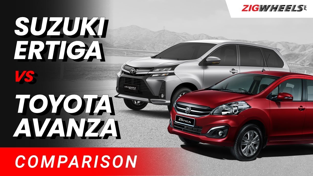 Suzuki Ertiga vs Toyota Avanza