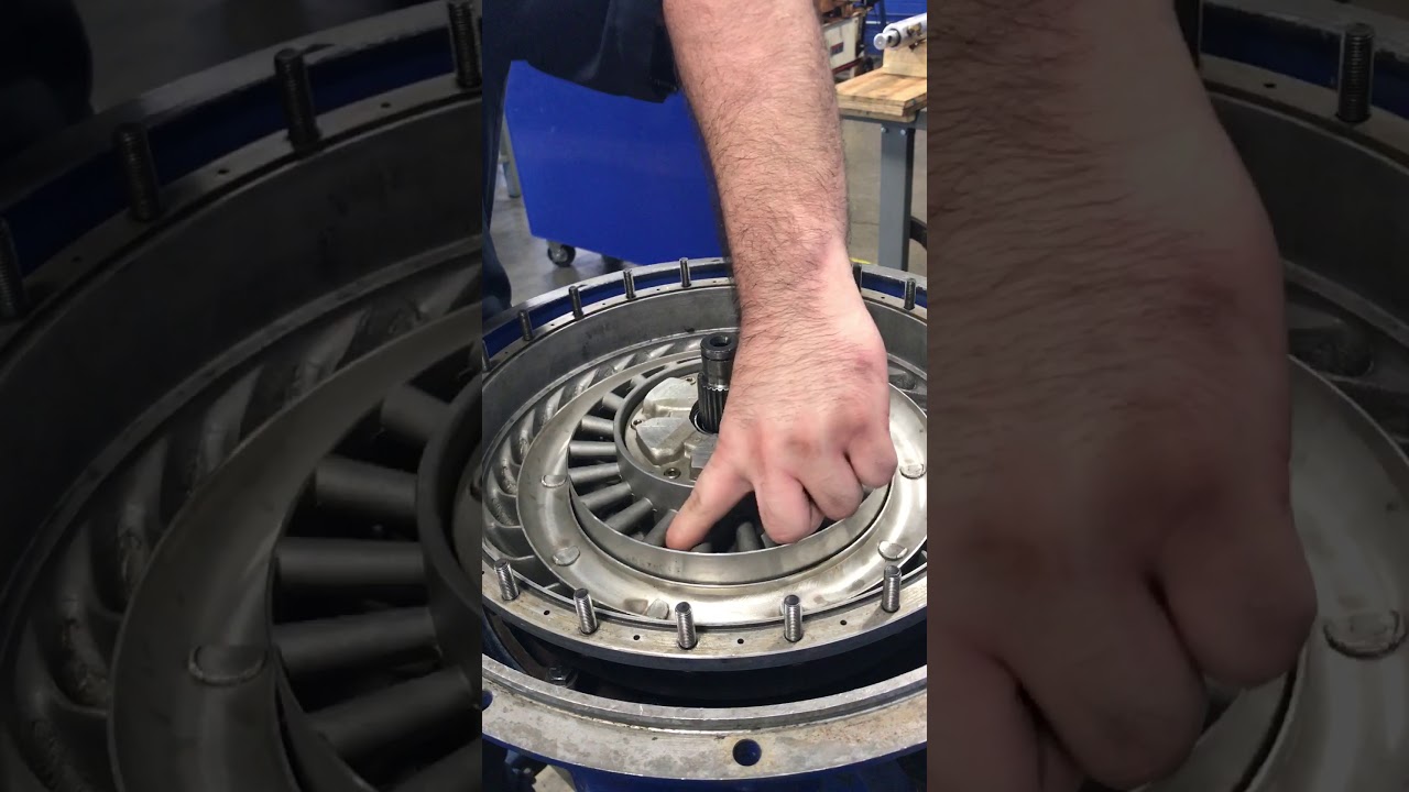 Torque converter disassembly