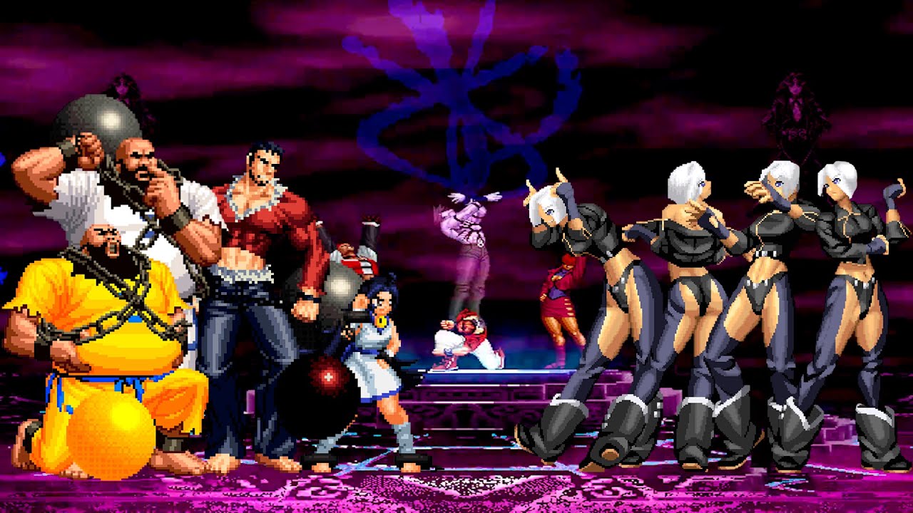 [KOF Mugen] Chang Koehan Team vs Angel Team