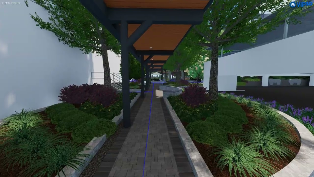 Reynolds & Reynolds Landscape Design with Canopy - Archer Services