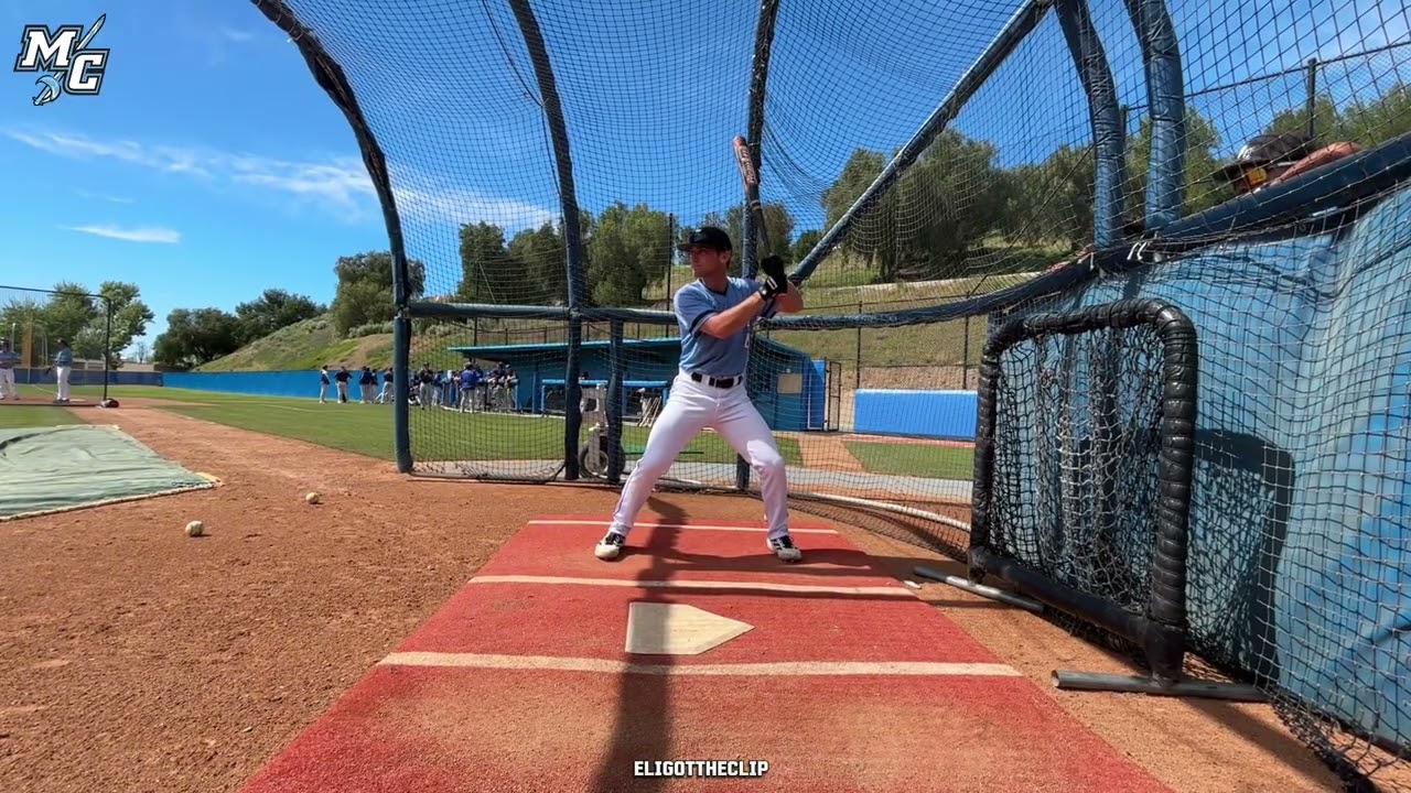 MOORPARK PREGAME BATTING PRACTICE | SERIES VS HANCOCK GAME 3 | JUCO BASEBALL