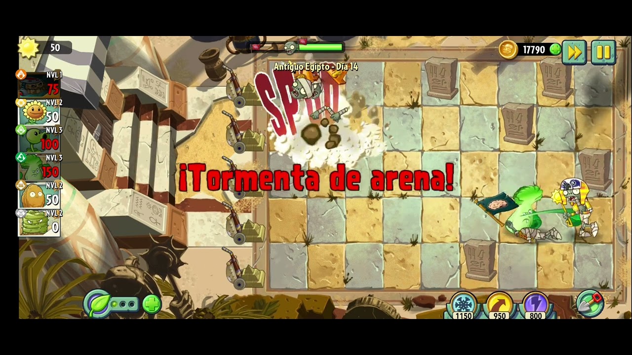 #jugando PVZ 2 ASTA PASARMELO