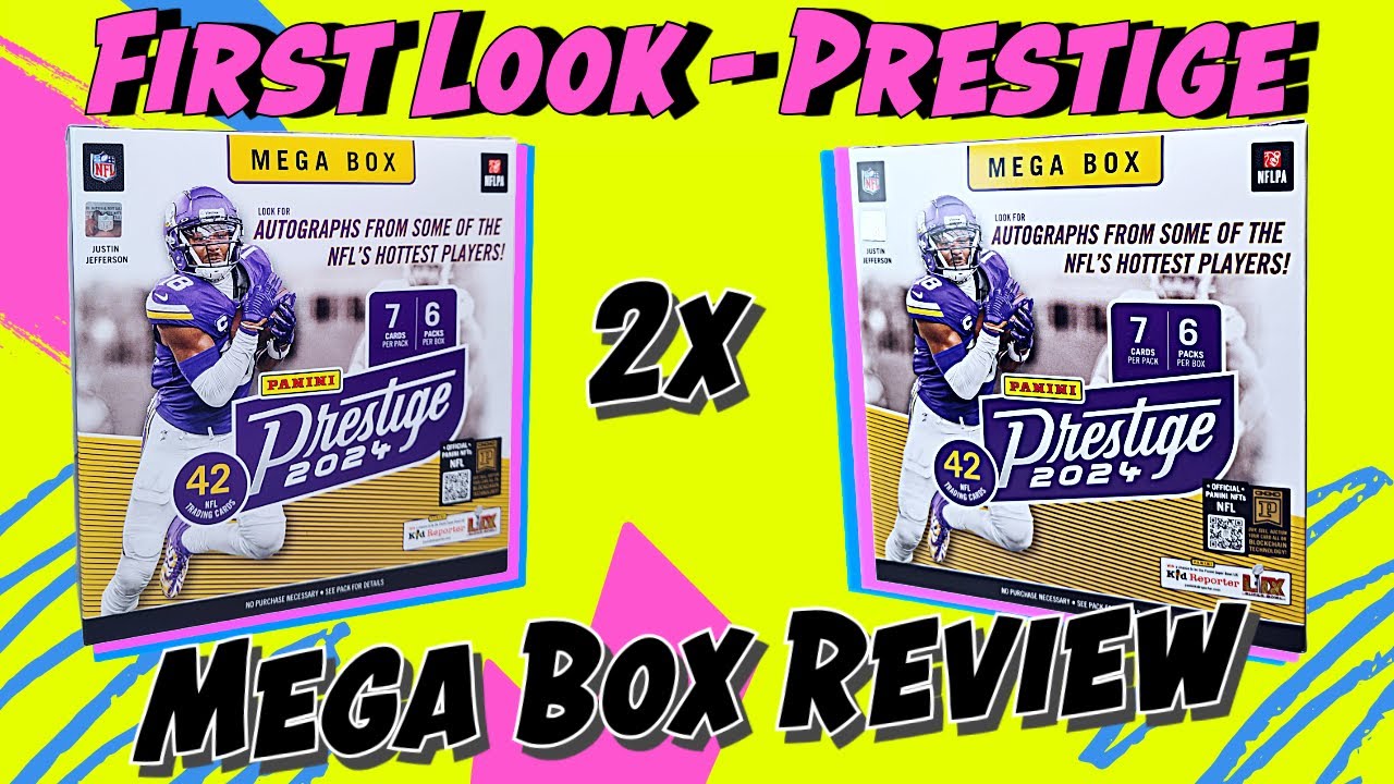 2024 Panini Prestige Football Mega Box 🔥 First Look & Überraschungs-Hits! Top Rookies & Shortprint