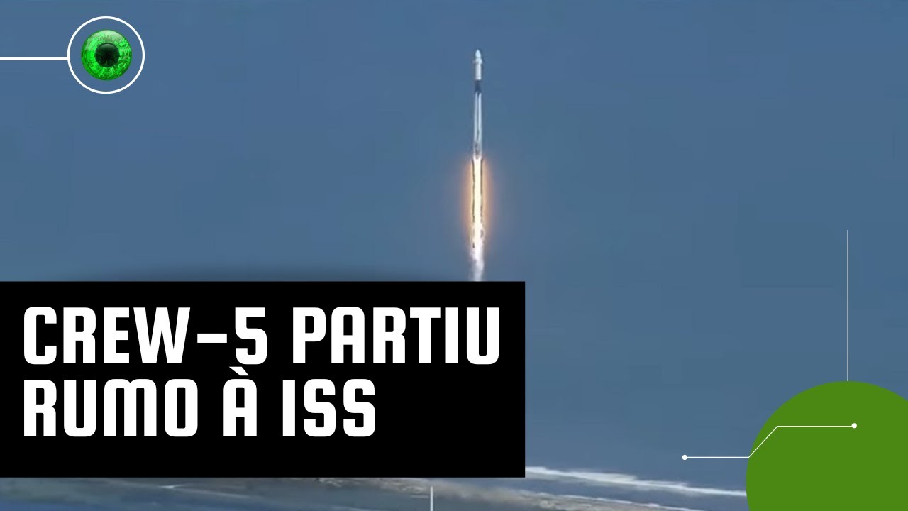 Crew-5: veja como foi o lan&ccedil;amento da miss&atilde;o tripulada da SpaceX