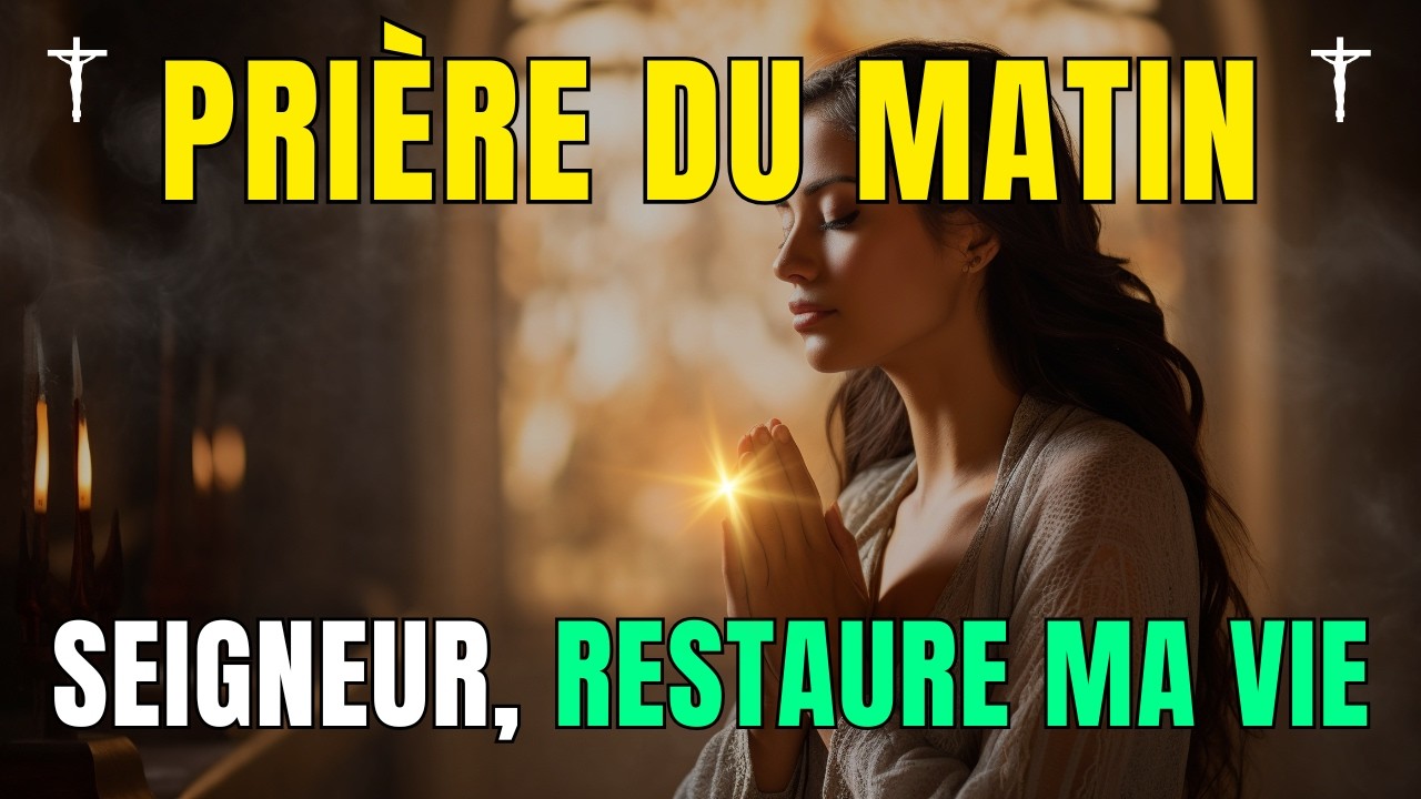 🙏 Prière du Matin • Dieu prend soin de ta journée • Parole et Évangile du Jour