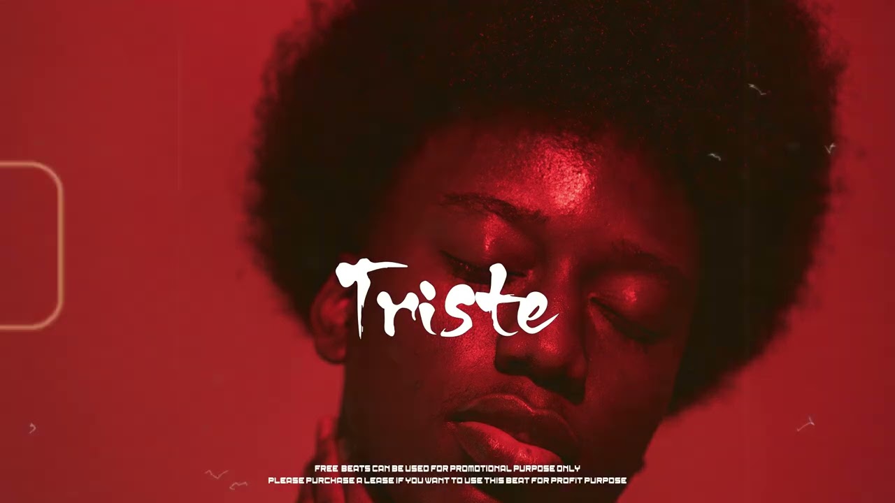 Afro Drill x Drill Melodic Instrumental " TRISTE "