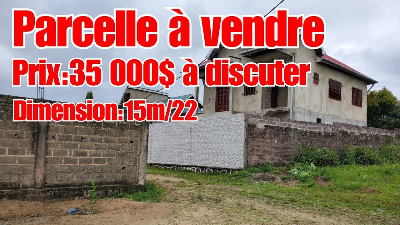 👉PRIX:35 000$ À DISCUTER,PARCELLE MISE EN VENTE À KINSHASA DANS LA COMMUNE DE MONT-NGAFULA