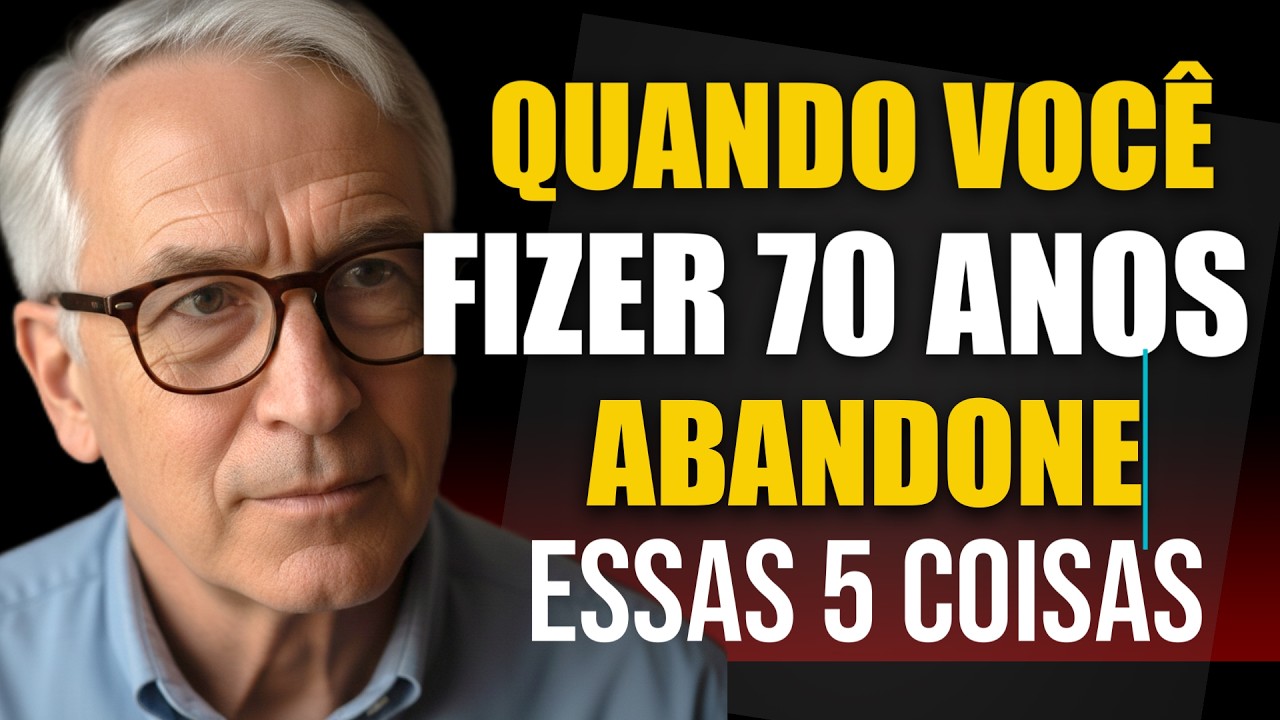 Quando você fizer 70 anos, abandone essas 5 coisas para ter uma vida melhor depois os 70!