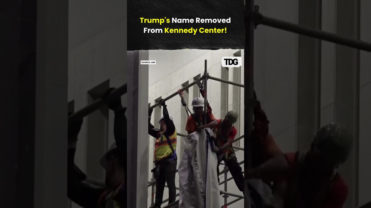 Trump Suffers Legal Setback as Kennedy Center Removes His Name
