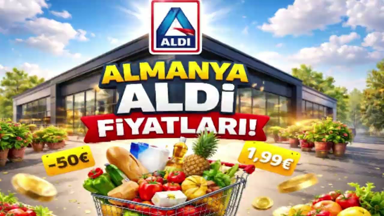 Almanya Aldi Fiyatları 2025 😲 | Türkiye’ye Göre Pahalı mı?