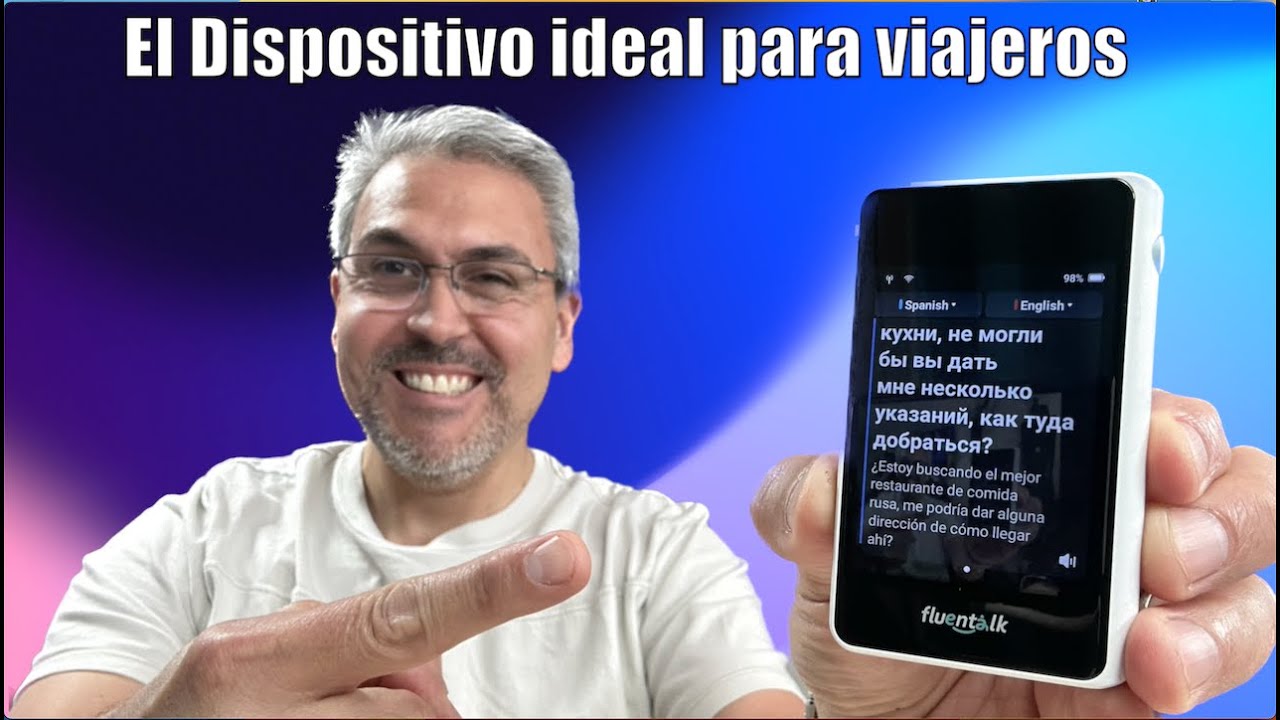 Habla 40 idiomas sin estudiar - TimeKettle Fluentalk T1 Mini el Dispositivo ideal para viajeros