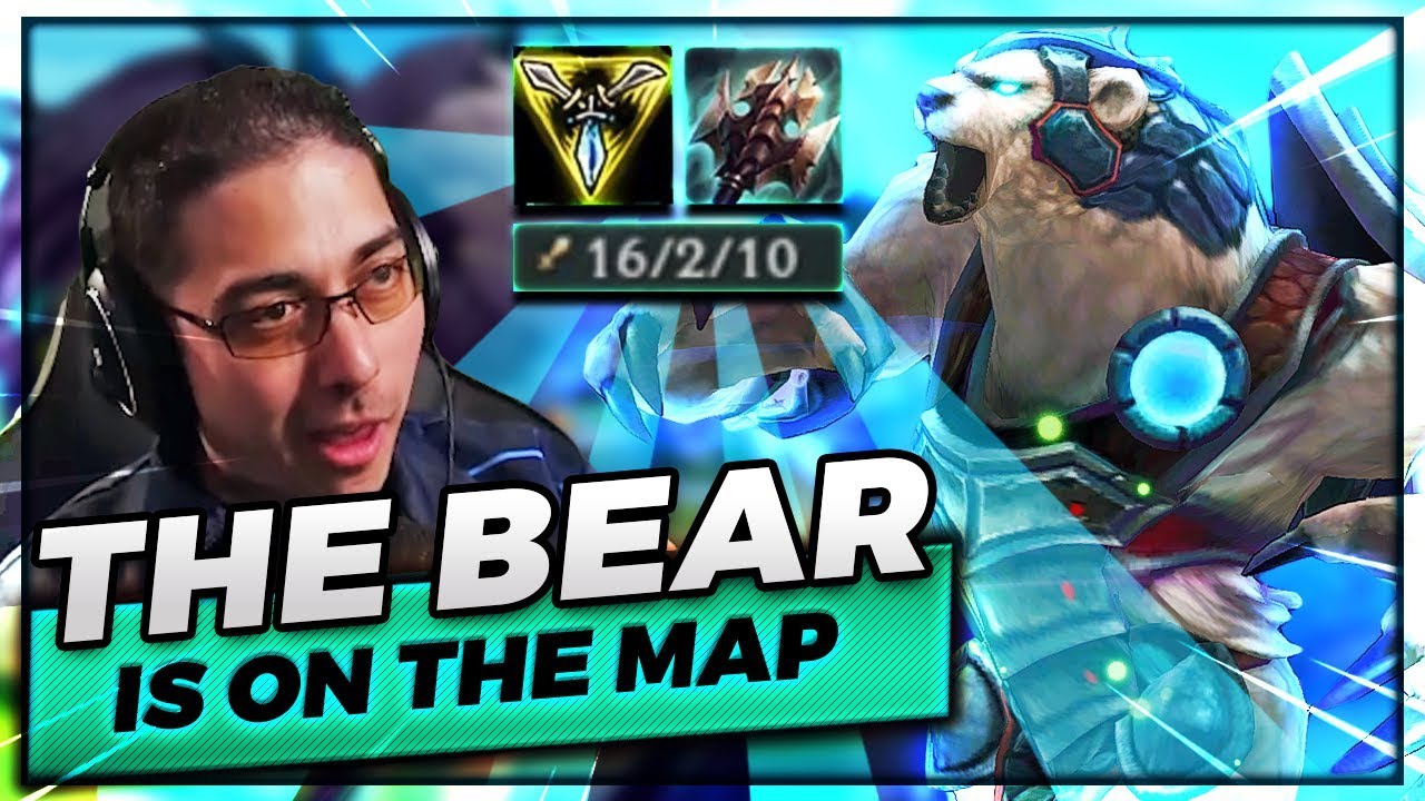 THE BEAR.... IS ON THE MAP! | VOLIBEAR JUNGLE KNOCKIN EM ALL OUT - Trick2G