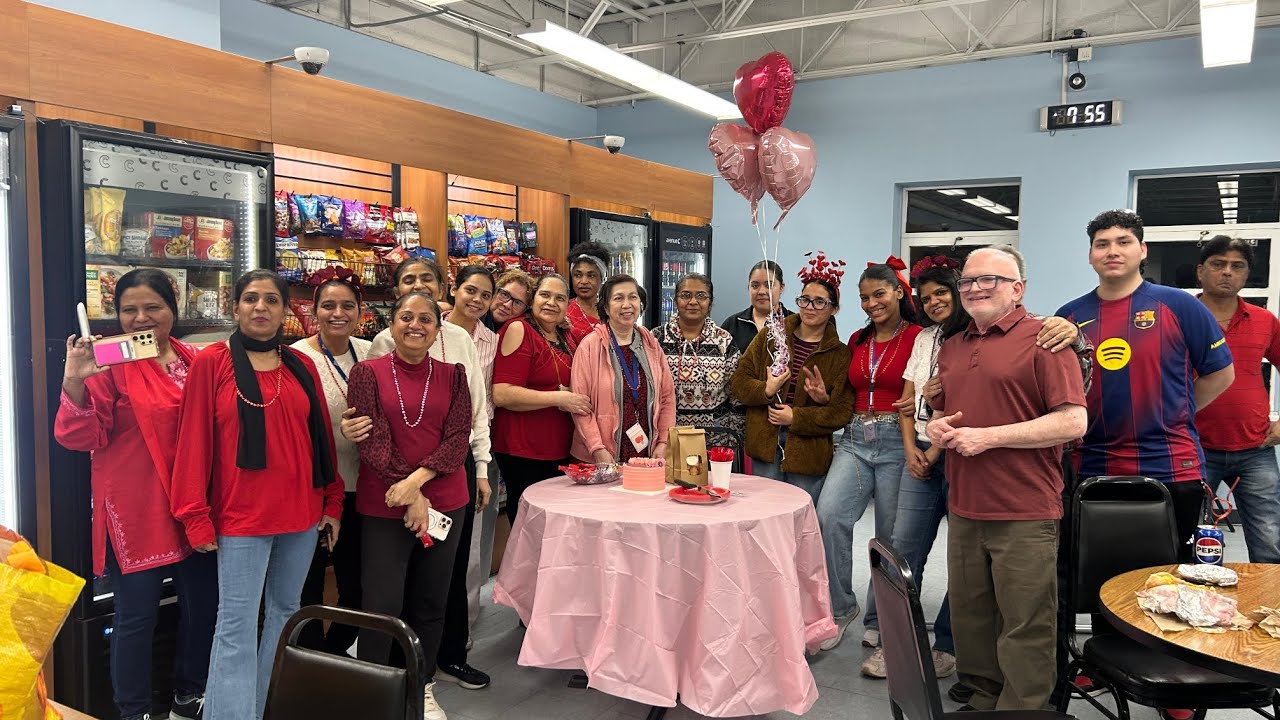 Mini Walmart vlog and Valentines celebration at work