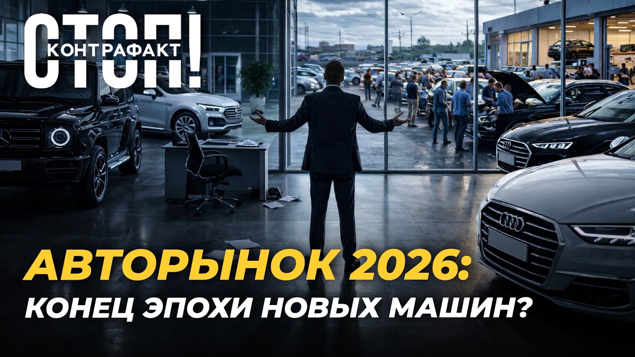 Авторынок 2026: конец эпохи новых машин?