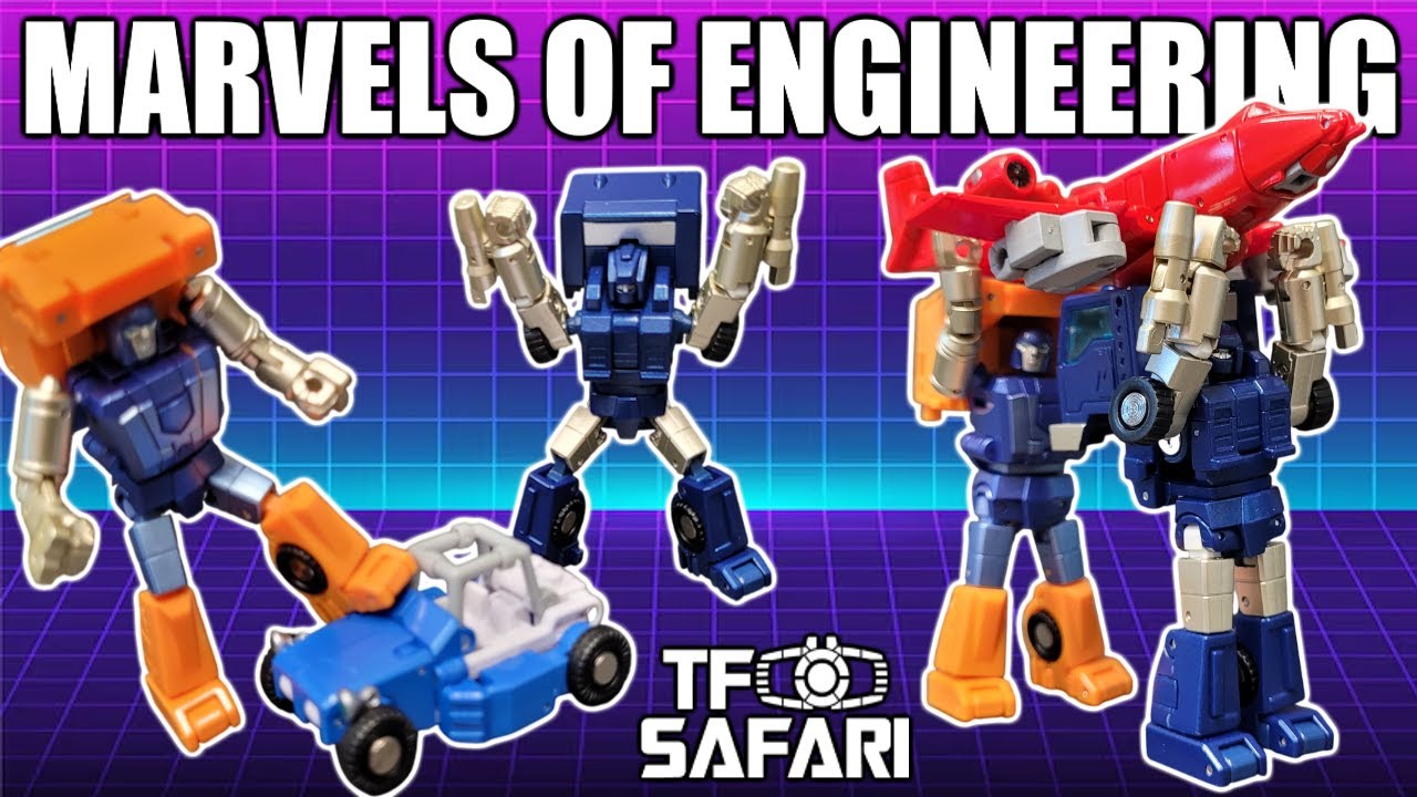 Marvels of Micro Masterpiece Engineering: Newage's Huffer and Pipes