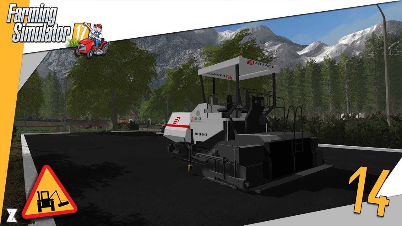🚜 Farming Simulator 17 🎍 Entretien communal #14 Construction d'un parking !