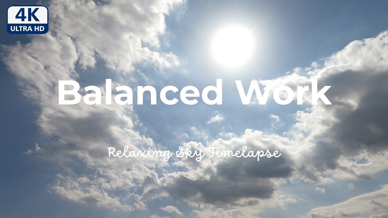 Balanced Work Music – Calm Focus for Long Sessions