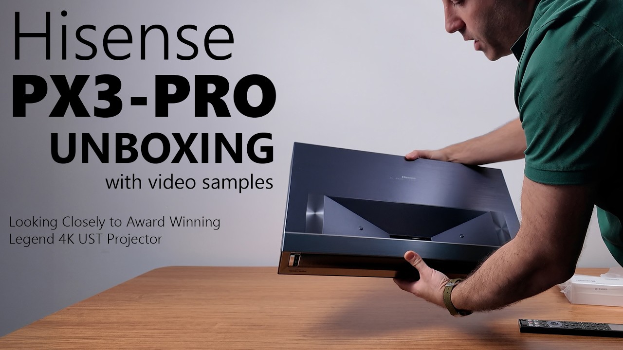 Подробная распаковка Hisense PX3 Pro + краткое описание работы ALR-устройства.