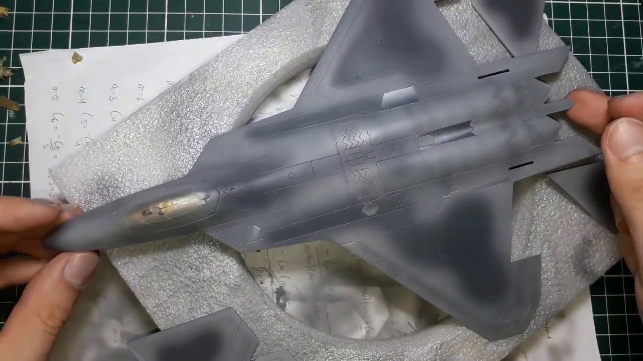 F-22A Raptor || 1/72 Hobbyboss || Parte 2