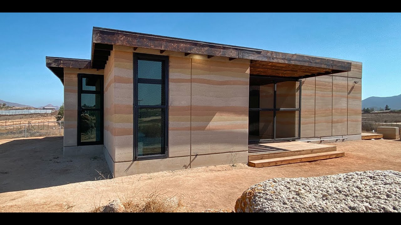 Arquitectura bioclimática en casa de tierra