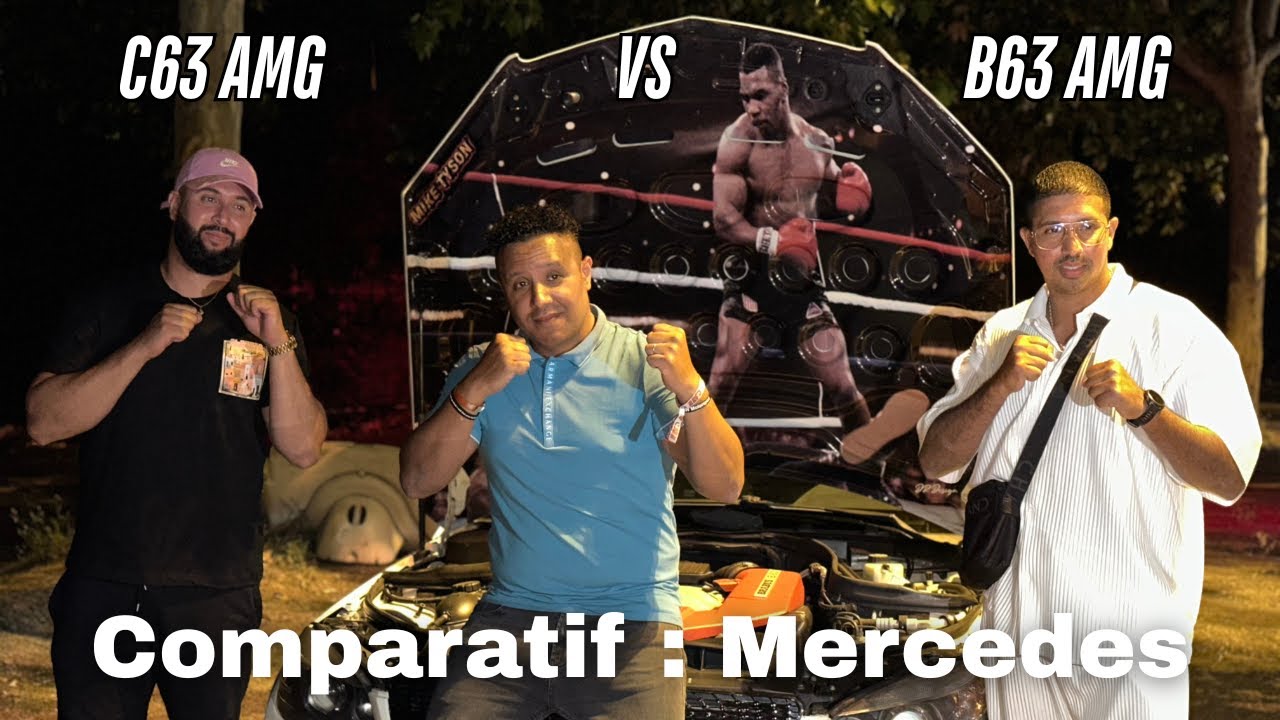 Mercedes C63 AMG vs Brabus B63 AMG : DUEL de MONSTRES !! 😱🔥