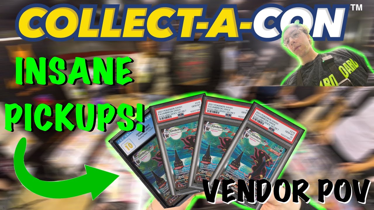 Collect-A-Con Vendor POV | The Best Pokemon Card Show In The World | Chicago 2024