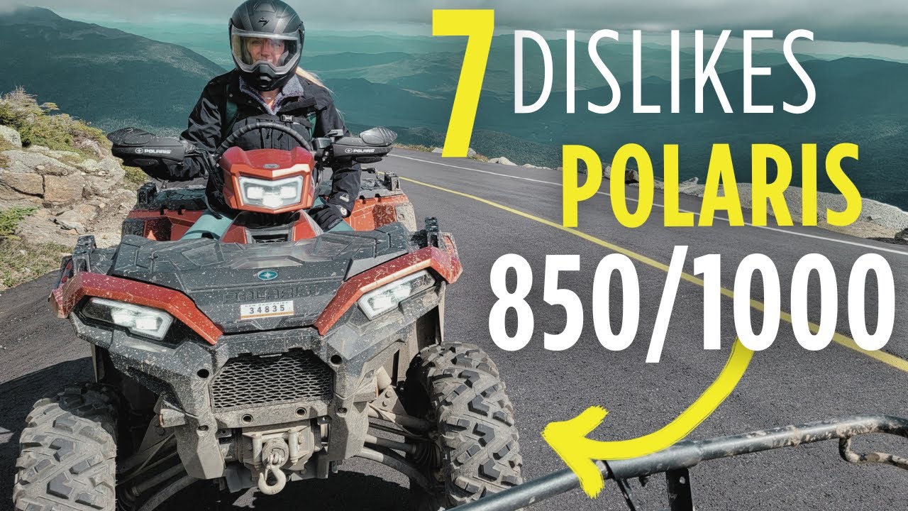 7 вещей, которые мне НЕ НРАВЯТСЯ в квадроциклах POLARIS Sportsman 850 и 1000 XP | Отзыв владельца...