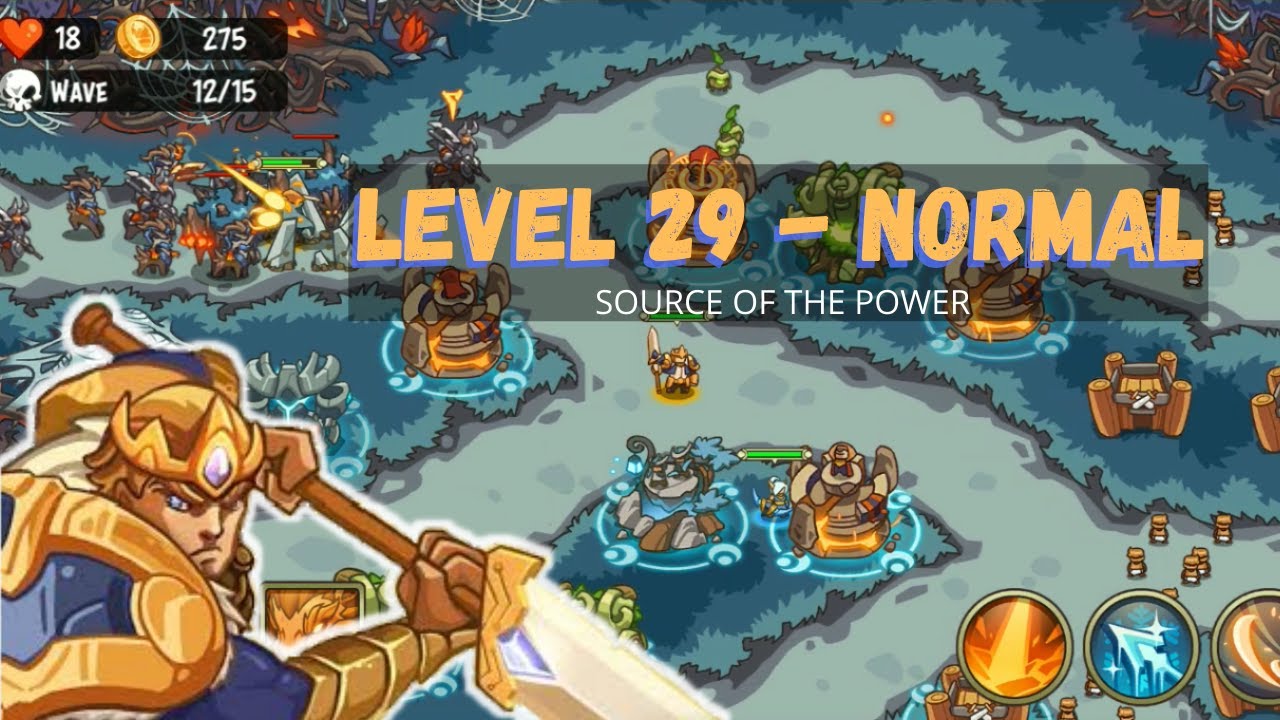 Empire Warrior TD: Level 29 - NORMAL / NEW MAP VERSION