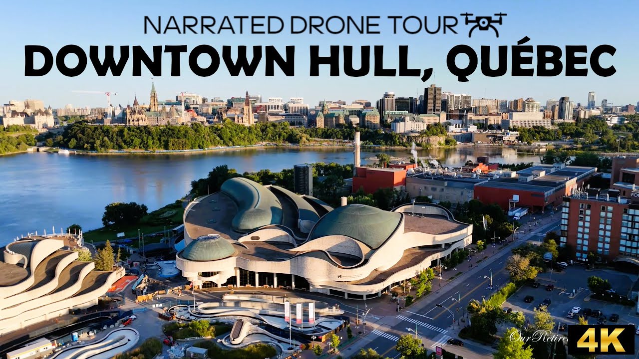 ⚜️ Hull, Québec 🛩️ 4K Drone